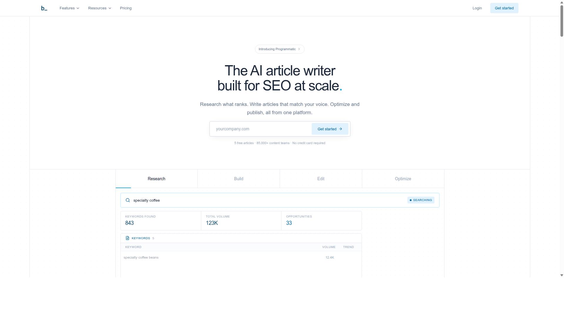 Byword.ai website